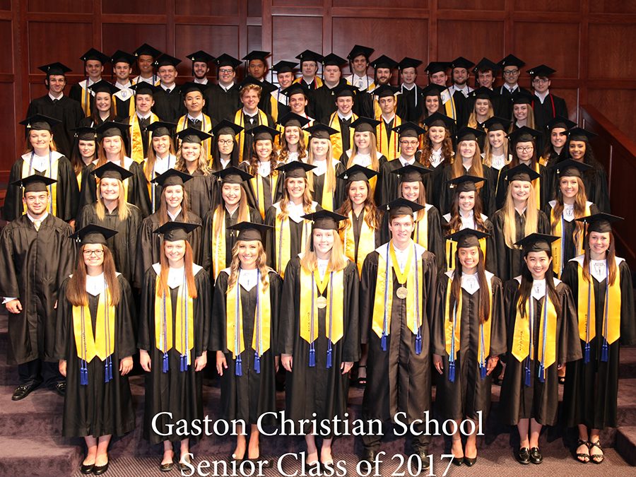 Gaston Christian School Class of 2017 Gaston Christian School