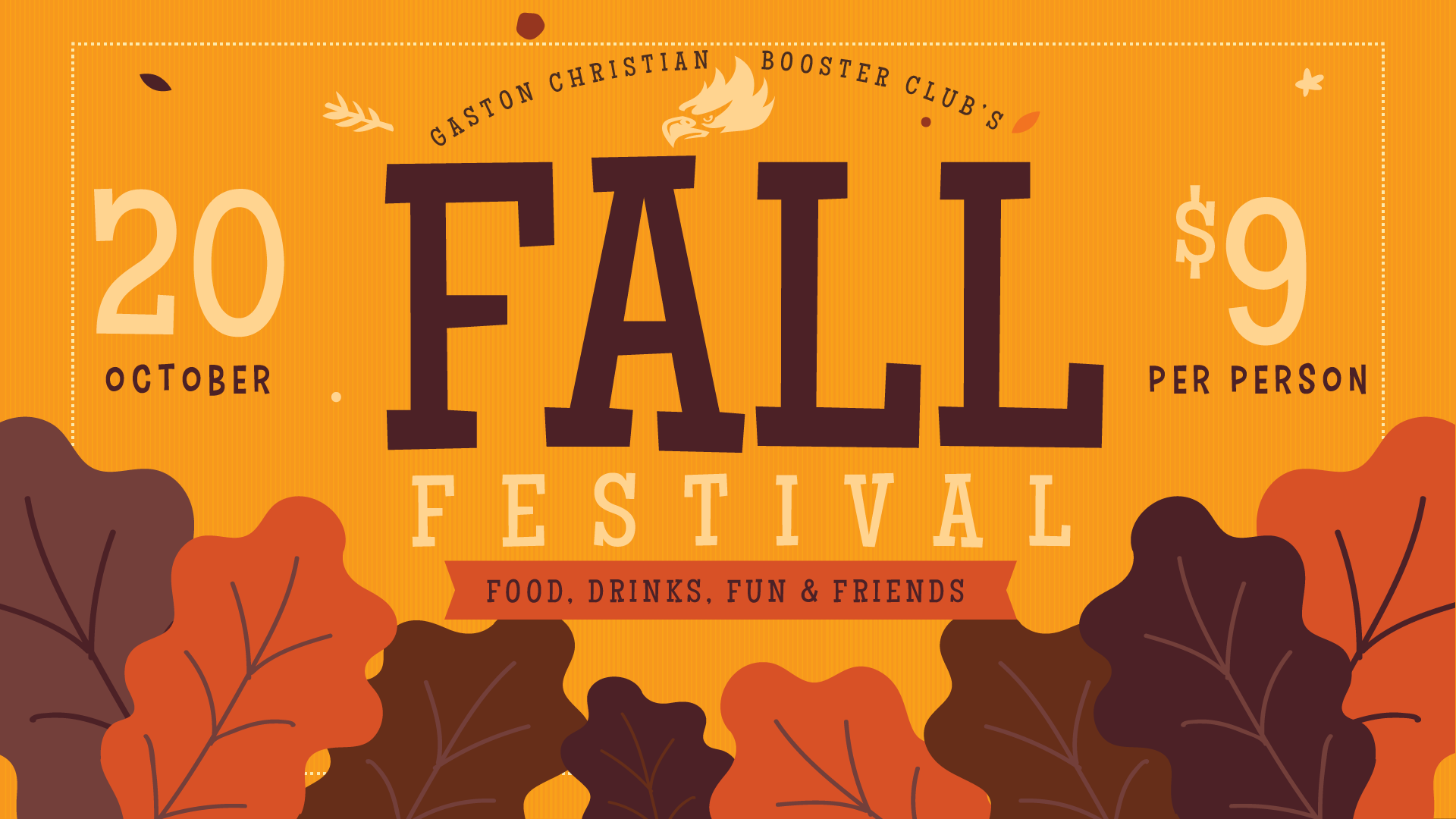 GCS Annual Fall Festival - Oct. 20 - Gaston Christian School